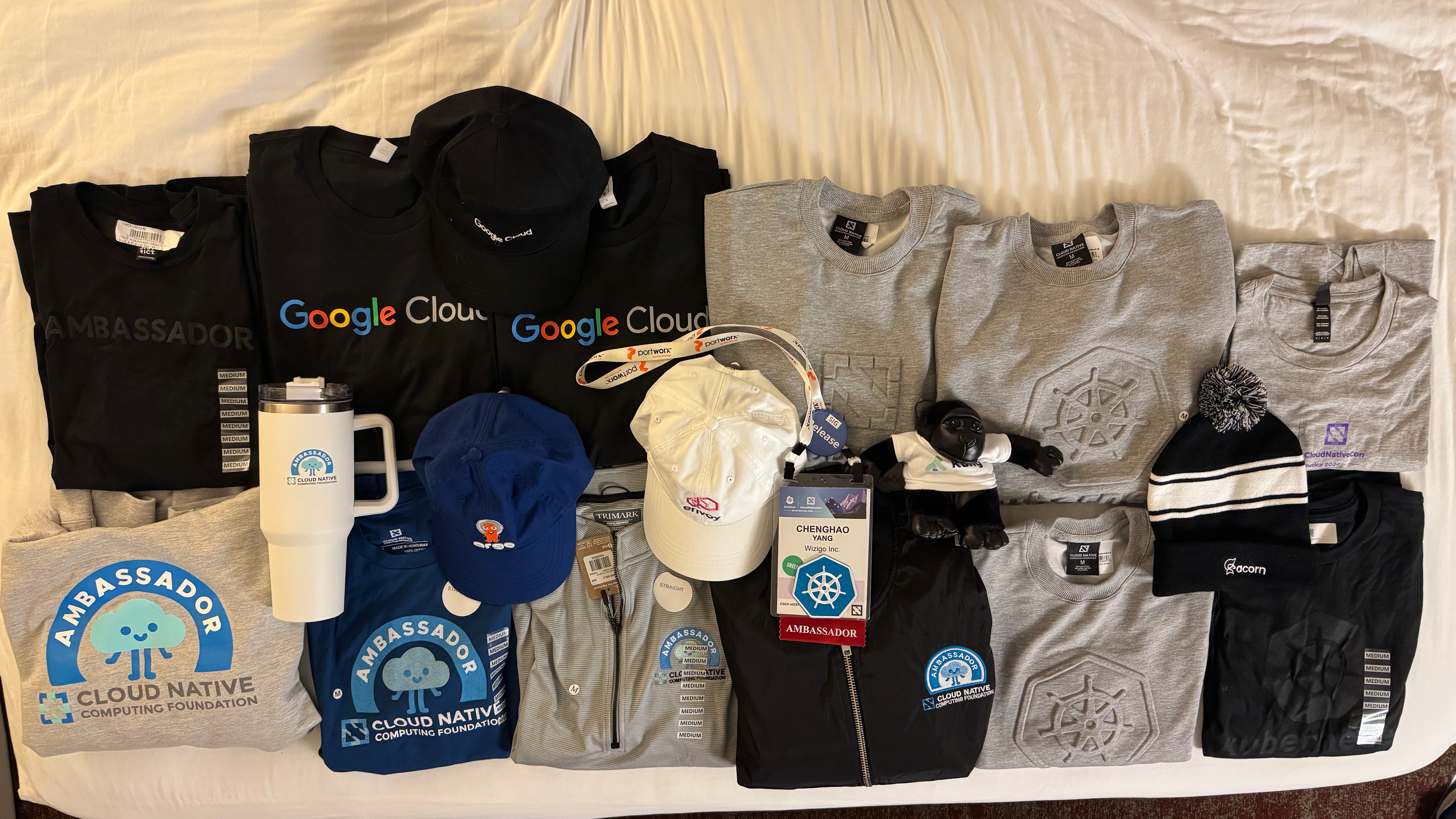 KubeCon NA 2024 紀念品＆禮物